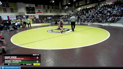 71 lbs Semifinal - Rowdy Pearson, Perterson Grapplers vs Adam Wiese, Hemet Youth Wrestling Club