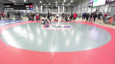 108 lbs Quarters - Jt Baty, Medical Lake Mat Maulers vs AJ Saldana, Tri-Town Bullyz Wrestling