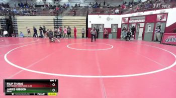 113 lbs Cons. Round 3 - James Gibson, DBWC vs Filip Thang, Southport Wrestling Club