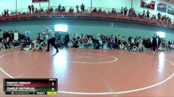 150 lbs Champ. Round 1 - Charlie MacFarlan, Contenders Wrestling Academy vs Timothy Presley, Alphas Wrestling