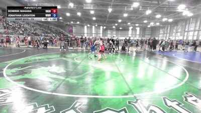 108 lbs Quarters - Dominik Magana, Victory Wrestling-Central WA vs Jonathan Leighton, White River Hornets Wrestling Club