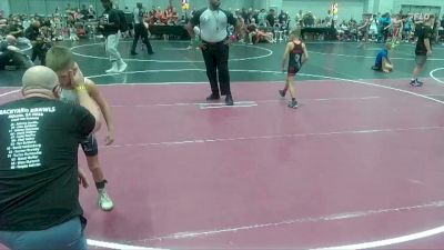 56 lbs Round 3 (4 Team) - Gunner Drawdy, Fox Trained vs Jackson McDougall, Project X