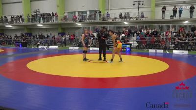 73kg Round 1 - Taylor Izzard, Sackville WC vs Jolina Healey, Rhino WC