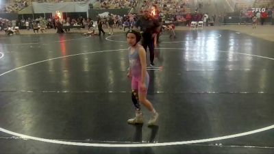 65 lbs Champ. Round 1 - Tegan Hart, Middle TN Training Center vs Luke Goodman, Minion Training Center