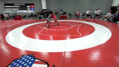 150 lbs Camron Duffield, Missouri vs Camron Bennett, Iowa