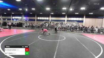 155 lbs Consi Of 16 #1 - Daenna Covarrubias, Pounders WC vs Mela Tokumura-Hanato-Wells, South Kona WC