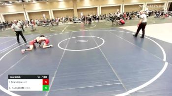 113 lbs Semifinal - Isaiah Sisneros, Lakewood vs Evan Kusumoto, Honolulu WC