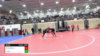 186-201 lbs Round 3 - Rico Sanders, New Albany vs Jayden Cal, Lawrence Central