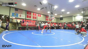 285 lbs Consi Of 4 - Rayden Dodds, Okmulgee vs Keaton Chaney, McAlester