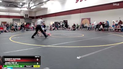 56-59 lbs Cons. Semi - James Fry Iii, New Castle Youth WC vs Emmett Sutton, Fighting Irish WC