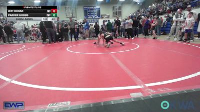 70 lbs Consolation - Jett Duran, Jay Wrestling Club vs Parker Hobbs, Salina Wrestling Club