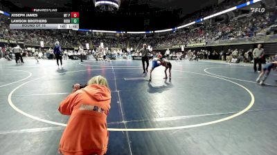 55 lbs Round Of 16 - Joseph James, Mt Pleasant vs Lawson Brothers, Redbank Valley