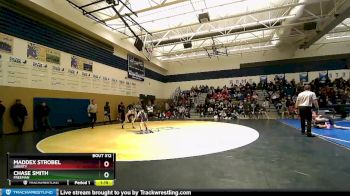 145 lbs Semifinal - Chase Smith, Freeman vs Maddex Strobel, Liberty