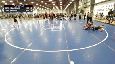 88 lbs Round 4 (1:30pm Friday) - Caleb Kuberry, Westshore D.S. vs Jaxyn Hollenbach, Nebraska Elite