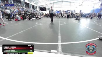 88 lbs Round 1 (4 Team) - Colton Foos, Potentially Dangerous vs Nolan Martin, Midwest Gold