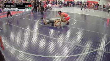 144 lbs Cons. Round 5 - Ethan Regas, Thurston vs Elijah Strickling, Aloha