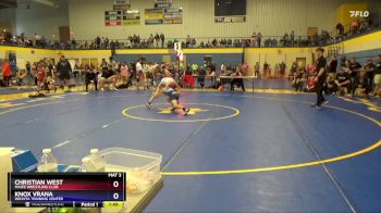 77 lbs Semifinal - Christian West, Maize Wrestling Club vs Knox Vrana, Wichita Training Center