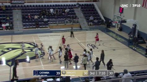 Replay: Catawba vs Wingate - Women's | Jan 10 @ 5 PM
