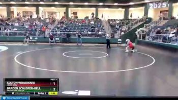 92 lbs Semifinal - Braden Schleifer-Bell, Prosper Reynolds vs Colton Woodward, Heath Cain