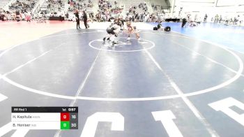 100 lbs Rr Rnd 1 - Hunter Kapitula, Mat Assassins Red vs Beau Heniser, Indiana Outlaws Red