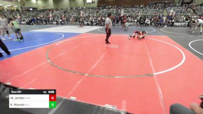 69 lbs Consolation - Wyatt Jordan, Ravage WC vs Kypton Maynez, Fallon Outlaws WC