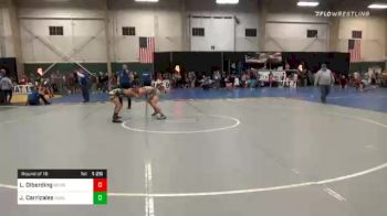 125 lbs Prelims - Lance Olberding, Nebraska Wrestling Academy vs Jorge Carrizales, Ogallala Wrestling