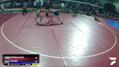 152 lbs Semifinal - Christopher Acuna, Montana vs Isaac Balden, Nevada