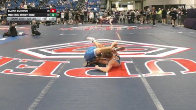 126 lbs Round Of 32 - Elijah Scriven, PA vs Michael Mikey Ruiz, TX