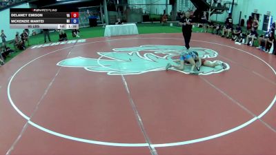 95 lbs Delaney Emison, Virginia vs McKenzie Mantei, Michigan