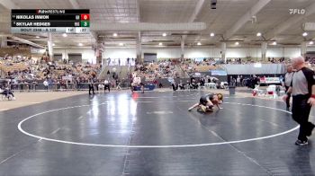 A 132 lbs Cons. Semi - Skylar Hedges, Fairview High School vs Nikolas Inmon, Greenback High School