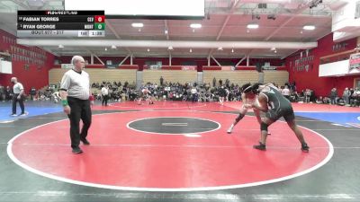 217 lbs Semifinal - Ryan George, Montgomery vs Fabian Torres, Clayton Valley