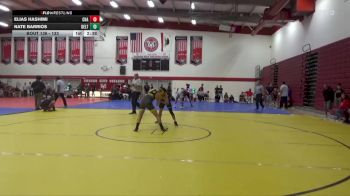 133 lbs Cons. Round 1 - Nate Barrios, San Joaquin Delta vs Elias Hashimi, Chabot College