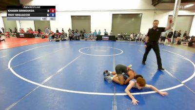 84 lbs Khasen Srimoukda, Idaho vs Troy Migliaccio, New Jersey