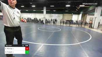132 lbs Consi Of 64 #1 - Elijah Murray, NC vs Rocco Fratelli, PA