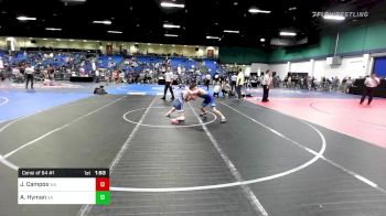 120 lbs Consi Of 64 #1 - Jesus Campos, WA vs Alex Hyman, GA