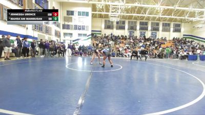 100 lbs Cons. Round 3 - Mahea`ani Manibusan, Mira Mesa vs Jennessa Ubence, Brawley