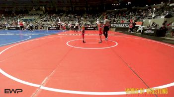 40 lbs Quarterfinal - Payton Willis, Tj Trained vs Layelle Schadt, Big Game Wrestling Club