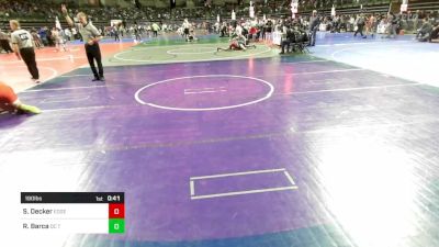 190 lbs Quarterfinal - Samuel Decker, Edge Wrestling vs Ralphie Barca, DC Trained