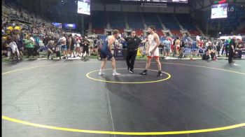 195 lbs Cons 32 #1 - Dylan Kiel, California vs Ryder Depies, Wisconsin