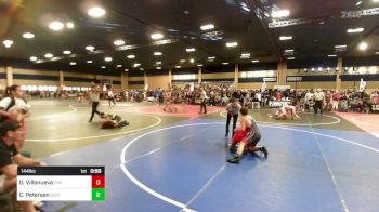 144 lbs Round Of 128 - Danny Villanueva, CPA Wrestling vs Clark Petersen, East Idaho Elite