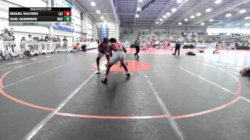 142 lbs Rr Rnd 2 - Miguel Walters, Elite NJ MS Black vs Gael Guerrero, North Carolina National Team Blue