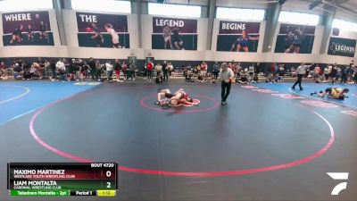 113 lbs Champ. Round 1 - Liam Montalta, Cardinal Wrestling Club vs Maximo Martinez, Westlake Youth Wrestling Club