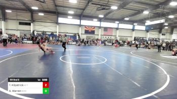 98 lbs Rr Rnd 5 - Tyler Kilpatrick, AZ Tilters vs Alpha Warren, Dove Creek Bulldogs