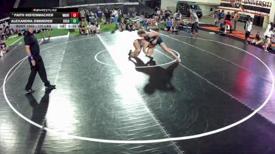 170 lbs Semis - Faith Kistenmacher, Montana vs Alexandra Zimmerer, Colorado