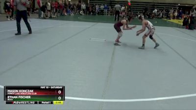 65 lbs Cons. Round 3 - Ethan Fischer, BOLD vs Mason Konczak, Forest Lake Wrestling Club