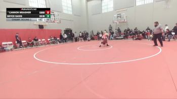 138 lbs Champ. Round 2 - Bryce Davis, Colville vs Cannon Meagher, Kamiakin