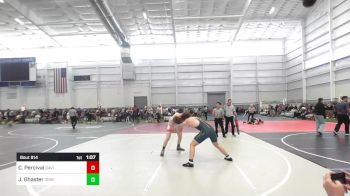 190 lbs Round Of 32 - Carter Percival, Davis High School vs Justus Ghaster, Grindhouse WC West