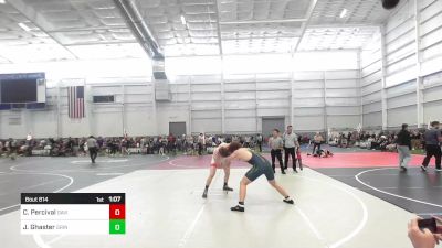 190 lbs Round Of 32 - Carter Percival, Davis High School vs Justus Ghaster, Grindhouse WC West