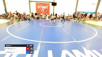 69 kg Rr Rnd 4 - Michael Williams, Seagull Wrestling Club vs Jake Wacha, Edge Red