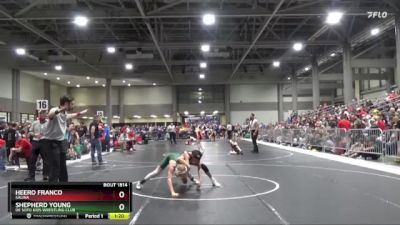 105 lbs Champ. Round 1 - Heero Franco, Salina vs Shepherd Young, De Soto Kids Wrestling Club